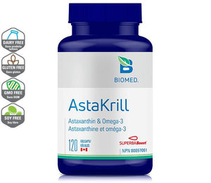 AstraKrill Omega 3 - 60 gelcaps