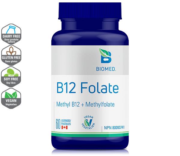 B12 Folate - 60 count