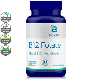 B12 Folate - 60 count